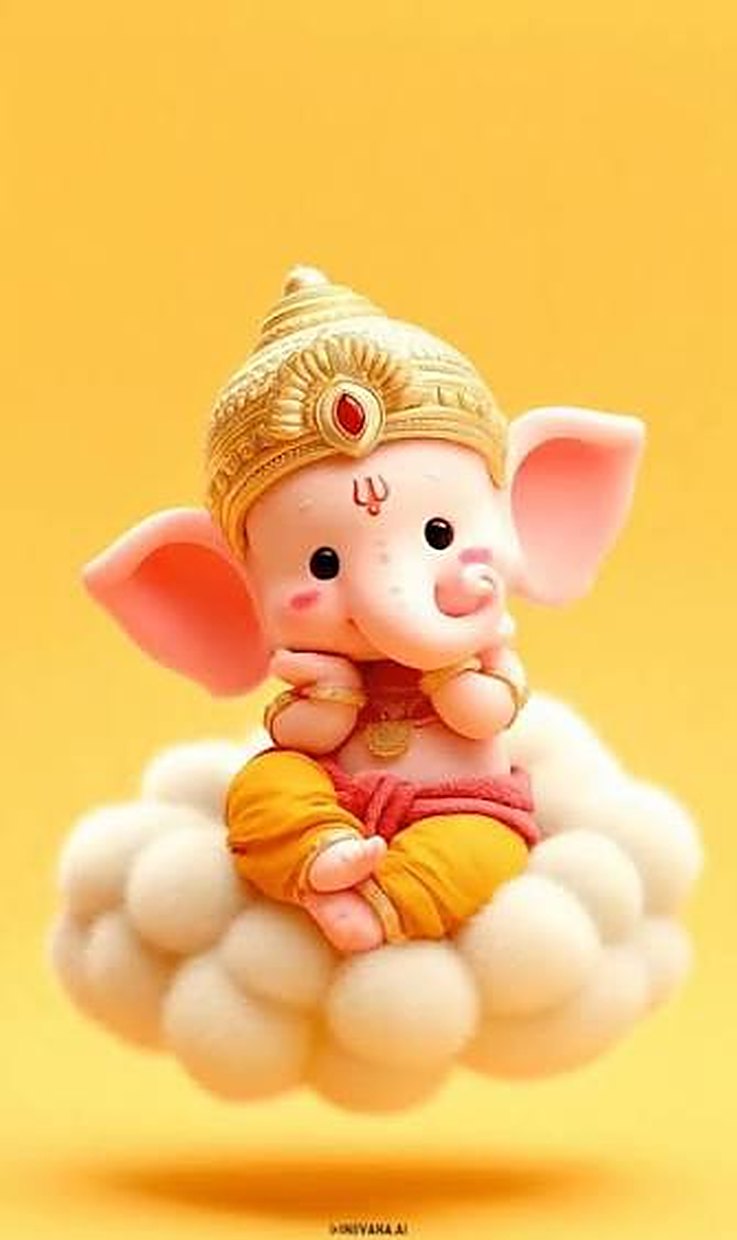 Traditional Bappa invitation